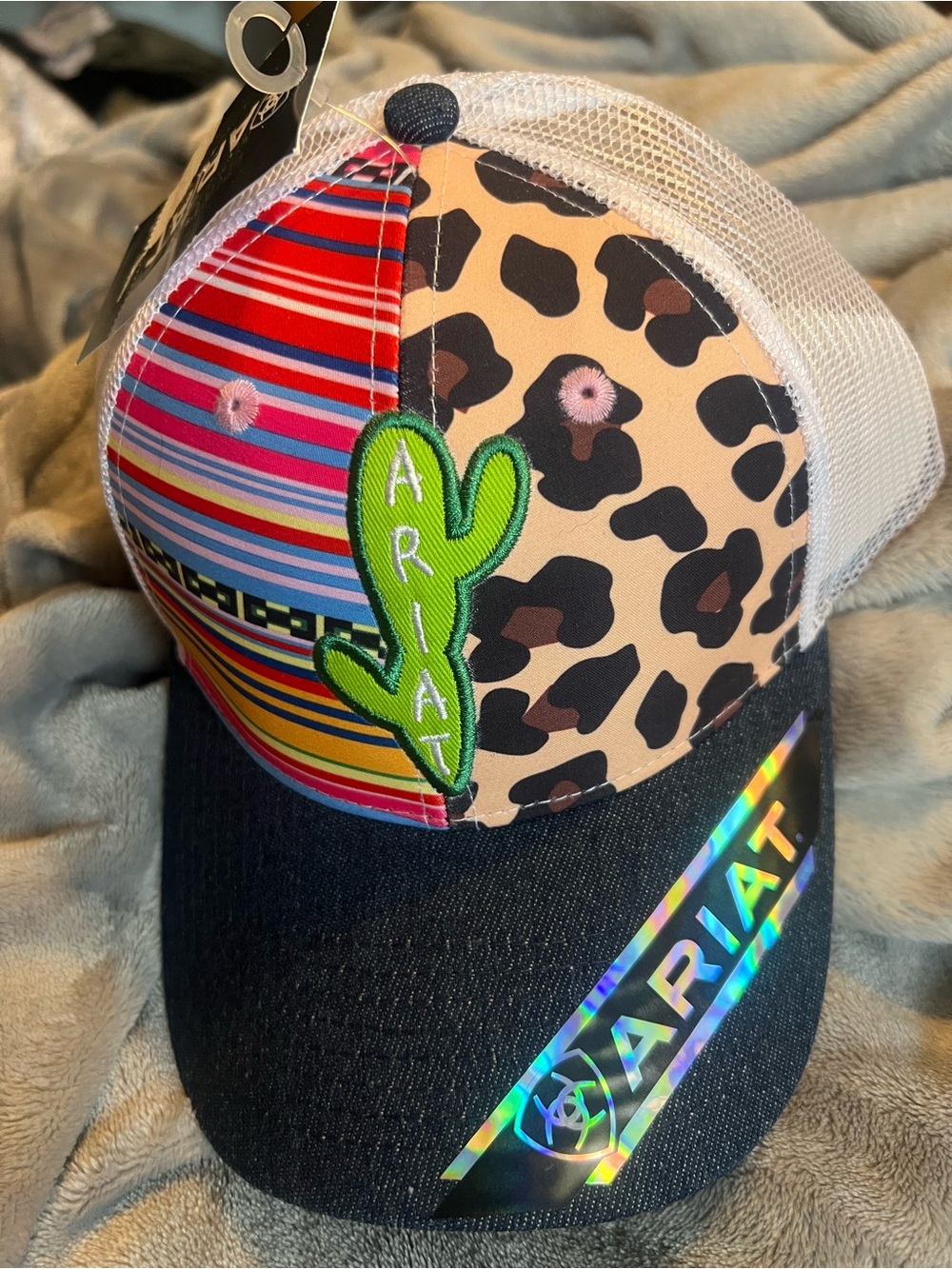 Ariat Pretty & Cool Adjustable, White Mesh Back, Hat, new with tags